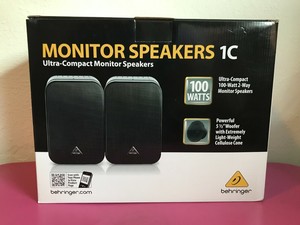 behringer monitor speakers 1c