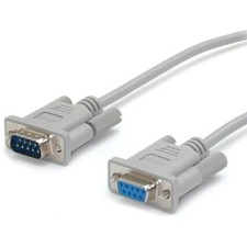 StarTech 15ft Straight Through Serial Cable - DB9 M/F