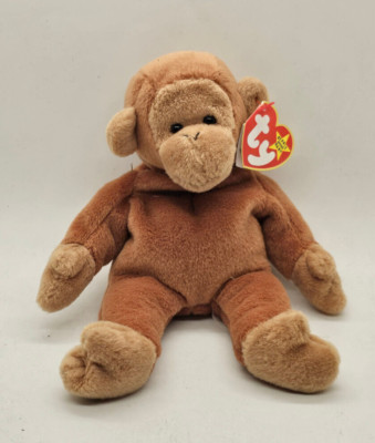 TY - Bongo the Monkey Beanie Baby - Vintage