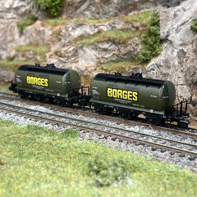 Wagons citernes Arnold HN6673 à 3 essieux de haute précision pour collectionneurs