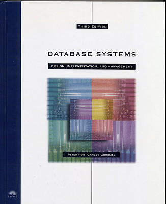 Database Systems 3rd Edition Peter Rob Carlos Coronel HC