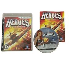 Heroes Over Europe PlayStation 3 PS3 Tested COMPLETE CIB