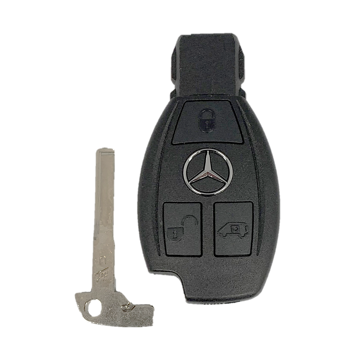 OEM Mercedes Benz Remote Fob + Uncut Key Insert IYZDC07 DC10 DC11 - Foto 2