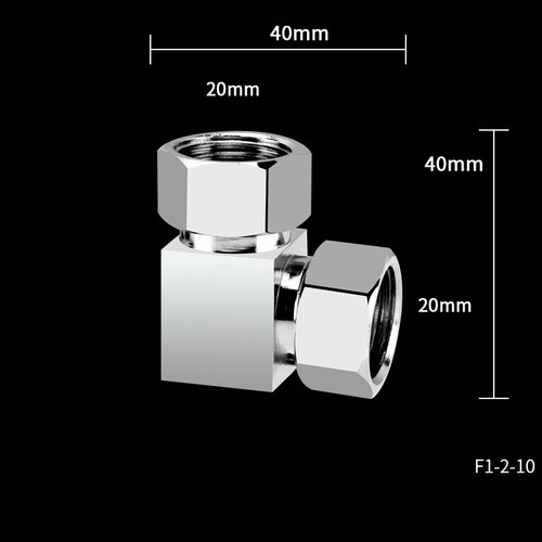 Solid Brass Male Female 1/2" Thread 3-Way 4 Way Connector Joint Pipe Fitting - Picture 12 of 18
