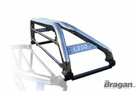 Sport Roll Bar + LED Lichter + LED Bremsleuchte FüR Mitsubishi L200 2015-2019