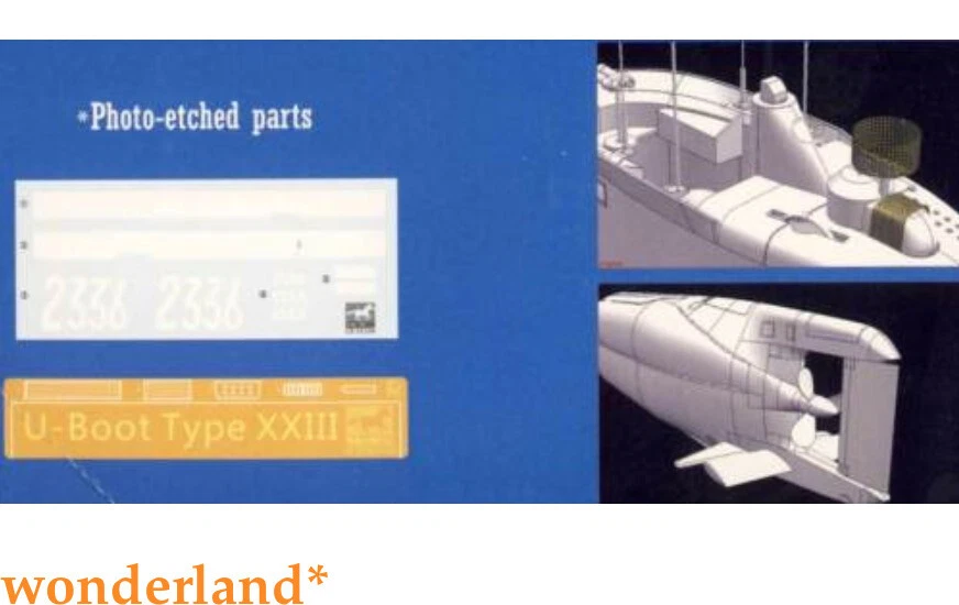 Bronco CB35104 1/35  Type XXIII U-Boat Coastal German Submarine - Image 2 of 4