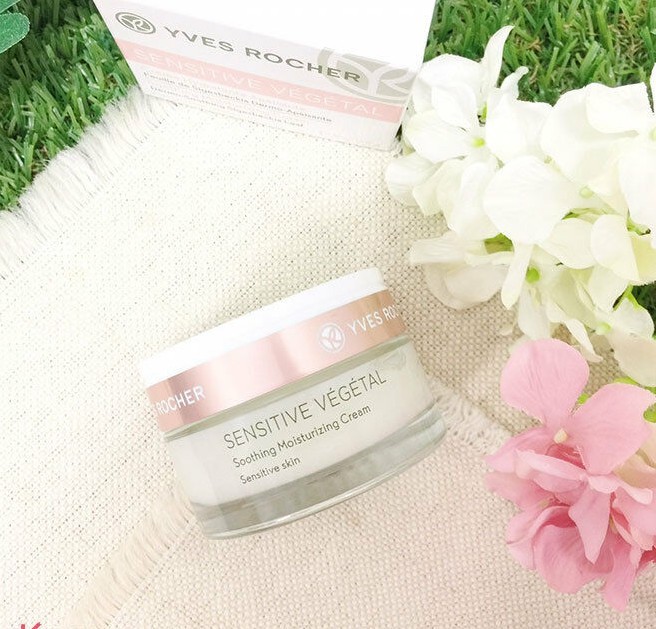 soothing moisturizing cream yves rocher