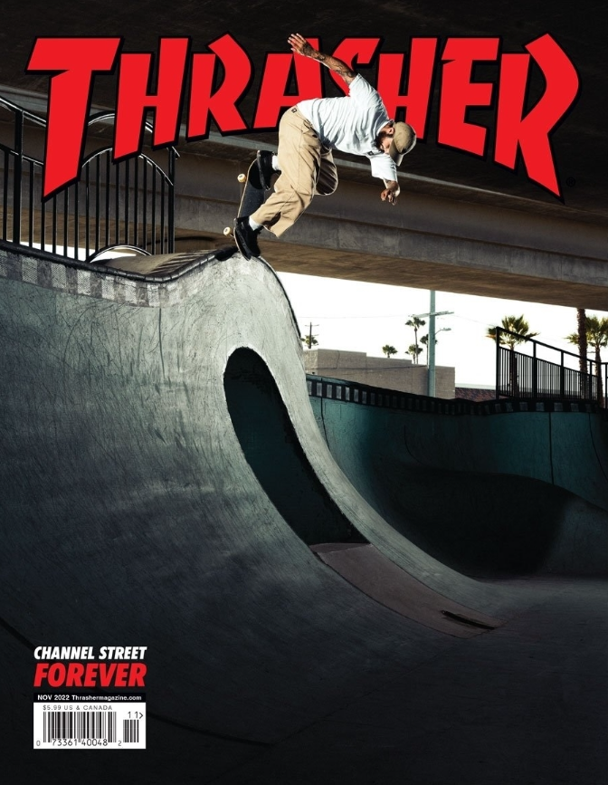 THRASHER MAGAZINE | NOV 2022 NO.508 | CLIVE DIXON -NUKE BABY