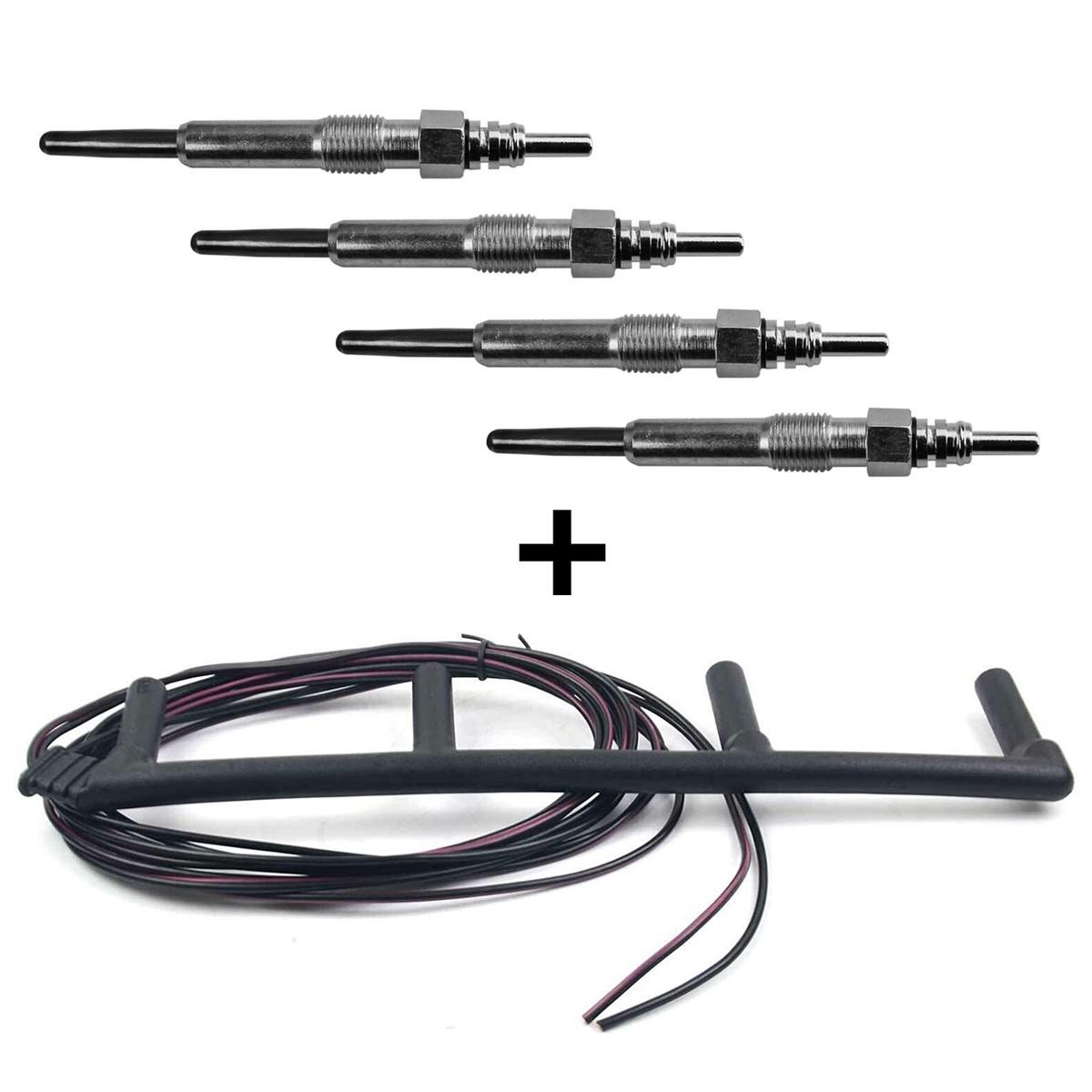 Rampe De Préchauffage Pour Bougies - Compatible SEAT Alhambra, Leon 1.9 TDI Et Autres Modèles VAG - Référence 038971782B