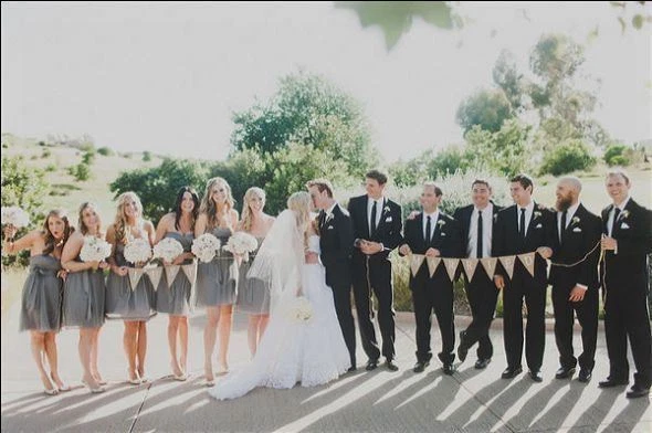 J.Crew шелк платье серый без бретелек шифона - новый - размер 4 - Изображение 2 из 3