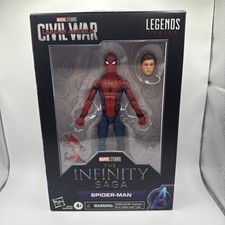 Marvel Legends Infinity Saga Spider-Man Tom Holland Action Figure Civil War A1