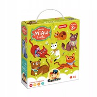 Puzzle 40 ElementóW. Czuczu. Miau Kotki Bright Junior Media