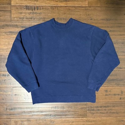 Fruit-of-the-loom Men's Navy and Blue Sweatshirt