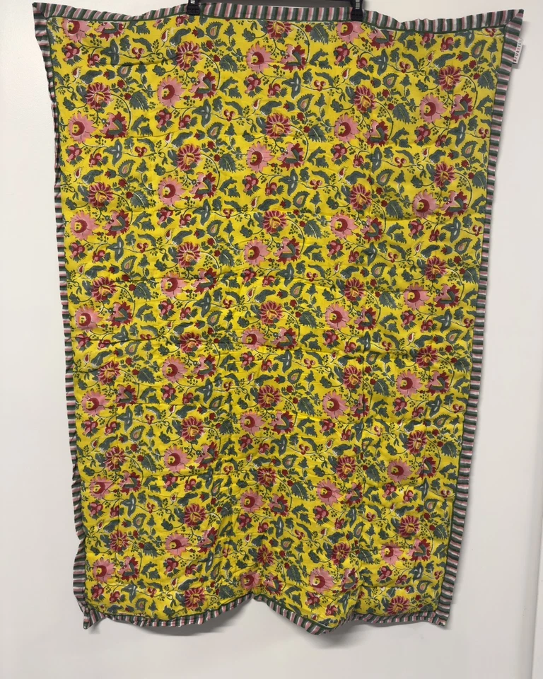 Manta acolchada de algodón Furbish Studio multicolor Henney bebé/regazo #28 Foto 4 de 4