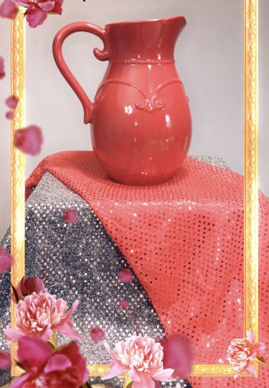 Princess House Pavilion Berry Pitcher 3232