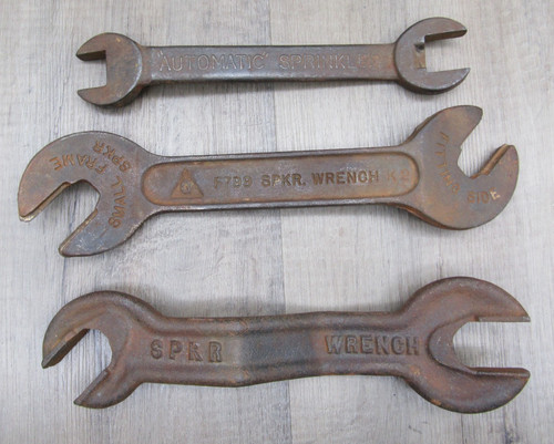 3 Fire Sprinkler Wrenches F799 , MOD B & 38-0708