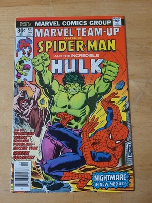 Marvel Team-Up 53 (1972) High Grade Cockrum Cover 1st Byrne X-Men Art-See Notes