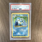 Pokémon Blastoise 2/102 Base Set Holo Rare Stage Error PSA 6 1999 Card