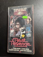 Best Revenge - VHS 1986 Karl-Lorimar - John Heard, Levon Helm - Violent Action