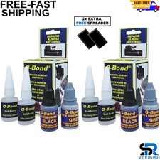 2 x Q-Bond Glue & Powder Repair Kit Super Strength With 2x Spreaders