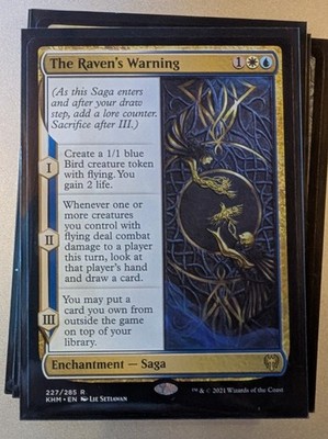 MTG | The Raven's Warning | NM | EN | KHM 227/285 | Kaldheim