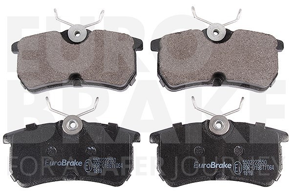 Eurobrake Bremsbelagsatz, Scheibenbremse Hinterachse, Vorderachse FüR Ford-image