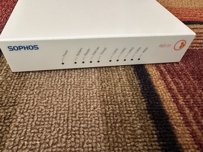 Sophos Remote Ethernet Device, RED 10 Rev 3, 1x WAN, 4x LAN, USB 2.0