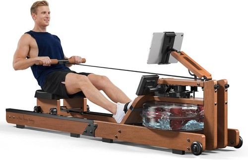 Rowing Machines for Home,Water Rowing Machine with Foldable Design,400LBS Capaci