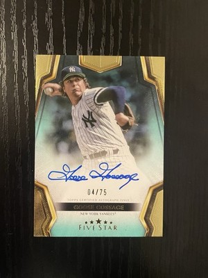 2024 Topps Five Star Goose Gossage Aqua Auto Autograph #/75 Yankees