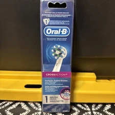 Oral-B CrossAction Replacement Brush Head - New Sealed