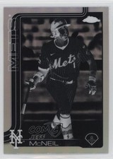 2025 Topps Chrome Negative Refractor Jeff McNeil #167 8d4