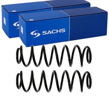 2X SACHS FAHRWERKSFEDERN HINTEN PASSEND FÜR VW FOX LINKS+RECHTS