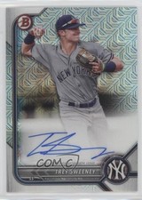 Trey Sweeney Bowman Chrome 2022 Mojo Auto