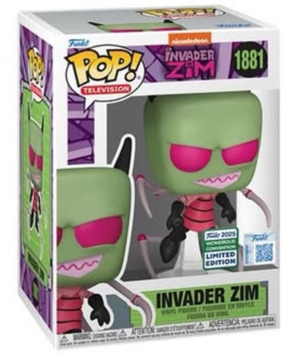Funko Pop Invader Zim Wondercon 2025 Shared Exclusive + Protector