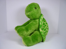 AURORA Soft Green Turtle 13" Plush Stuffed Animal - M4