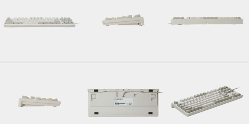 Topre Realforce TKL SA R2TLSA-JP3-IV Ivory Tenkeyless Keyboard
