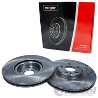 2X Maxgear Bremsscheiben Vorne 324Mm InnenbelÜFtet Passend FÜR Volvo XC60 |