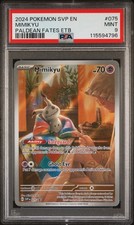 2024 POKEMON SVP EN-SV BLACK STAR PROMO #075 MIMIKYU PSA 9