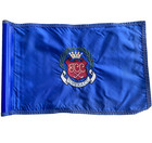 Topeka Country Club Golf Course Pin Prestige Blue Flag TCC Embroidered CrownLogo