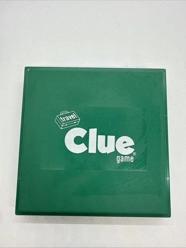 Vintage 1990 Clue Travel Board Game USA Parker Bros.