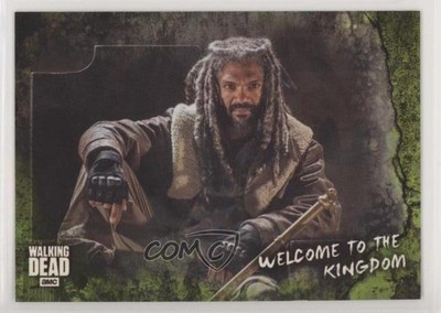 2018 Topps The Walking Dead Road to Alexandria Mold 19/25 King Ezekiel #92 0f4i