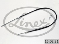Linex Bremsseil Seilzug Feststellbremse 15.02.31 FüR Ford Transit Bus F_E_ F_F_