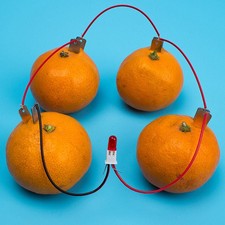 1 Set Children Bio Energy Science Kit Potato Fruit Supply Electricity ExpeYJQ6