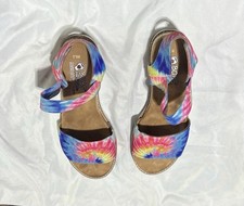 Skechers BOBS Women's Desert Kiss Sweet Seasons Strap Sandals Shoe Size 8.5