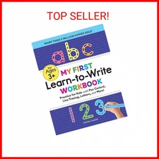 My First Learn-to-Write Workbook: Practice for Kids with Pen Control, Line Traci
