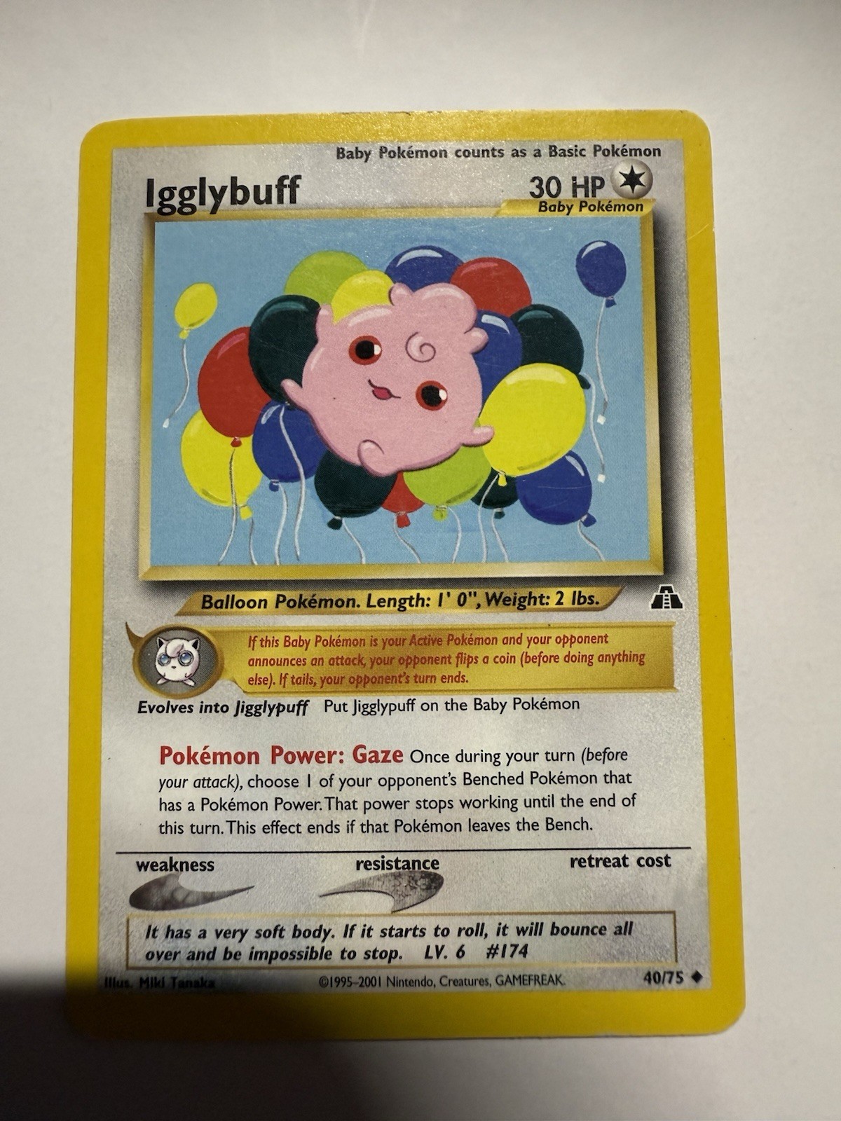 Igglybuff 40/75 Neo Discovery Regular