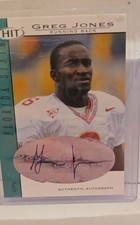 2004 SAGE Hit - Autographs Greg Jones #A6 Emerald (AU, RC) Florida State FSU
