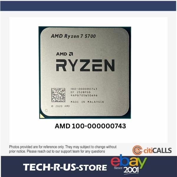 AMD 100-000000743 Ryzen 7 5700 Octa-core (8 Core) 3.70 GHz