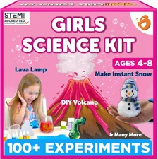 Science Kit for Girls Ages 4-8 | STEM Experiments & Educational