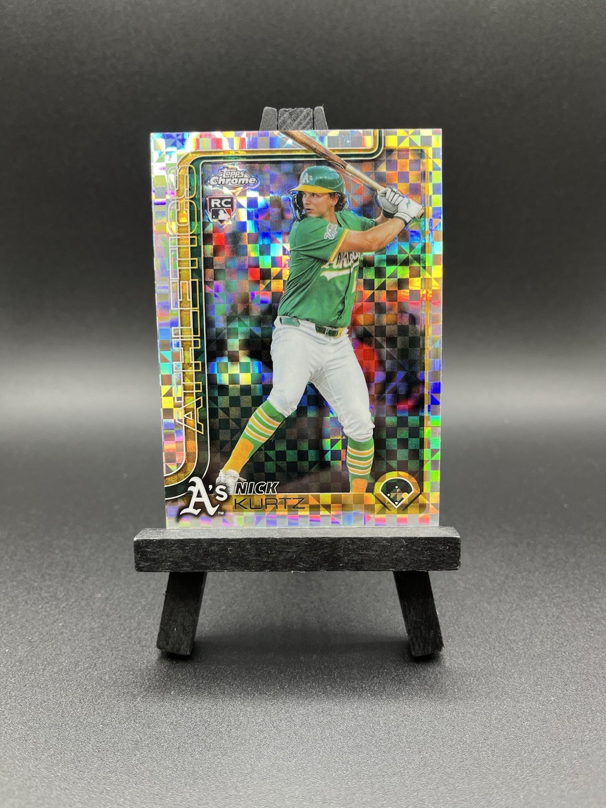 2025 Topps Chrome Update Nick Kurtz X-Fractor #USC-178 (RC)